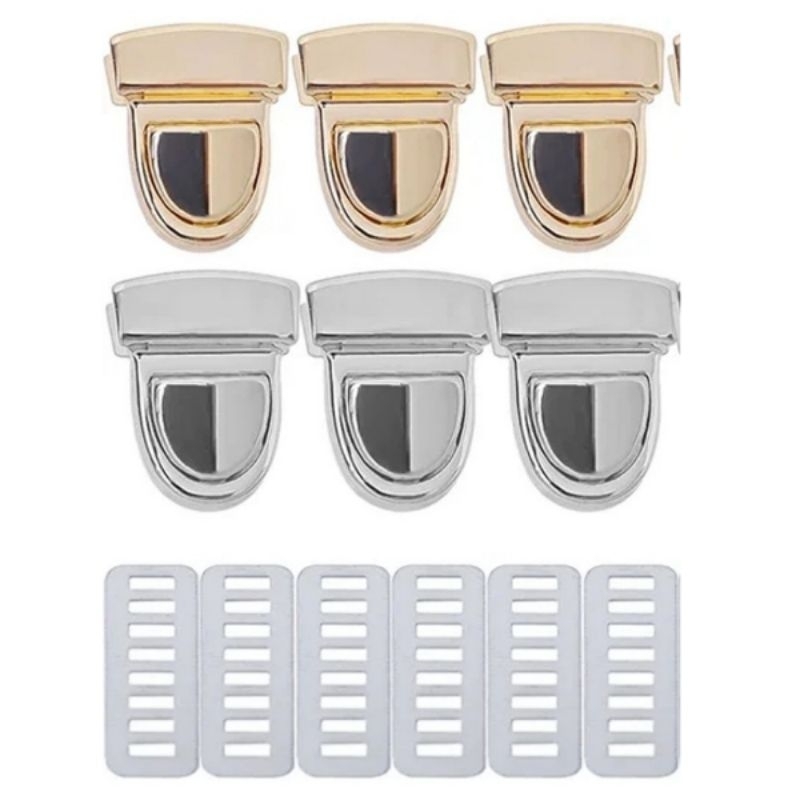 Fecho Para Bolsa Tic Tac 37mm - Zamak