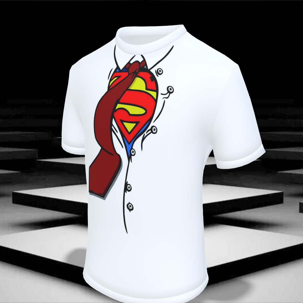 Camiseta Superman Super Pai / Camisa Clark Kent / Super Herói / Blusa Personalizada Super Man