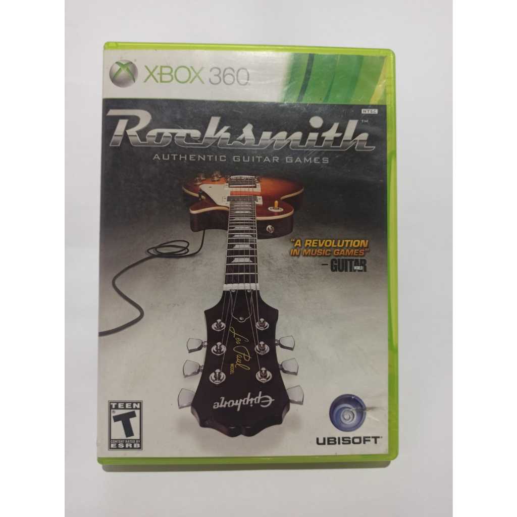 Rocksmith Xbox 360 Original Midia Fisica