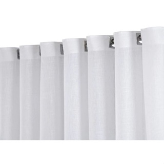 Cortina Pia Voil Linho Flame 2,80m x 0,80cm Ideal para Cozinha TODAS COM ILHOS em Oferta na Shopee