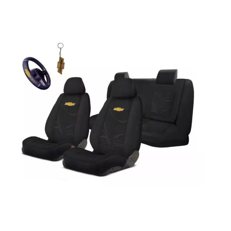 Capa P/ Banco Carro Automotivo Original Chevrolet Tecido Grosso Corsa Celta Prisma Ágile 1994 95 96 97 98 99 2000 01 02 03 04