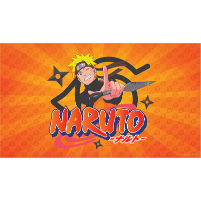 Detalhes do Painel de Festa em Lona 2x2m Personalizado em Lona Fosca - Tema Naruto