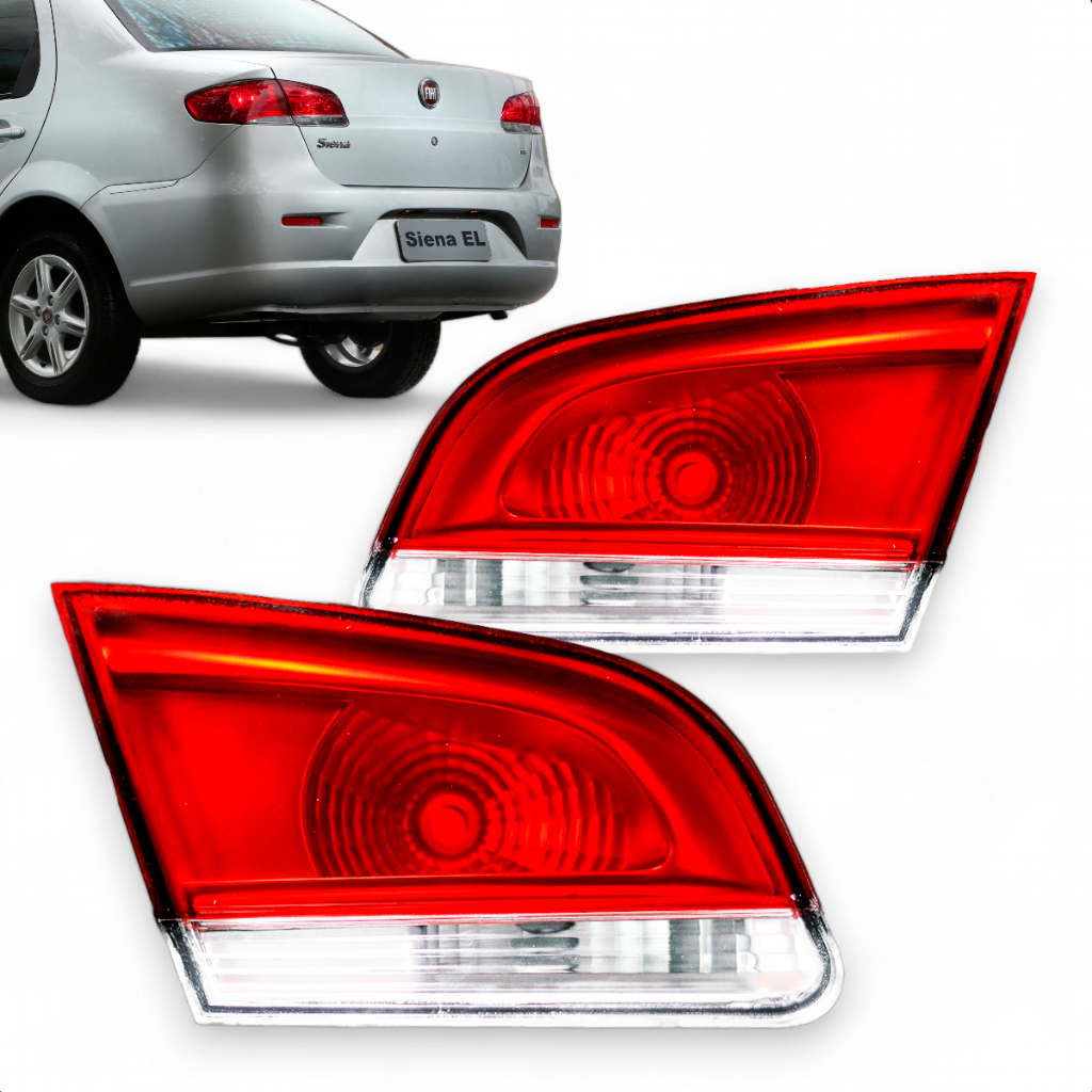 Lanterna Traseira Mala Siena 08 09 10 11 12 13 2015 Rubi em Oferta na Shopee