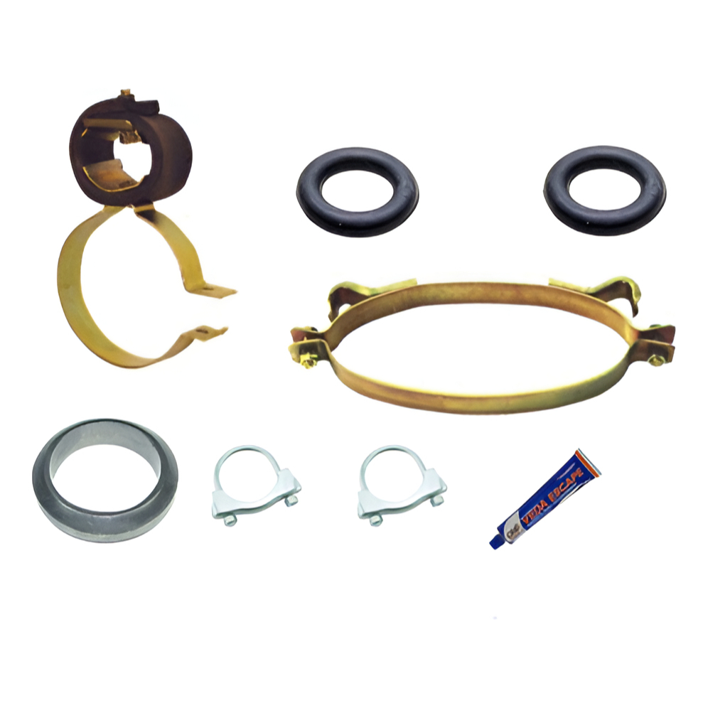 Kit Cinta Suporte Coxim Escapamento Caravan 4 Cil