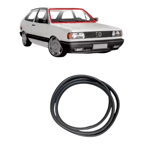 Borracha Do Parabrisa Vidro Dianteiro Gol Quadrado Até 1997 em Oferta na Shopee