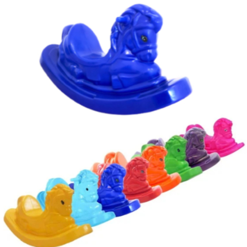 Gangorra Balanço Cavalo - Seguro Para Crianças - Várias Cores - Promoção