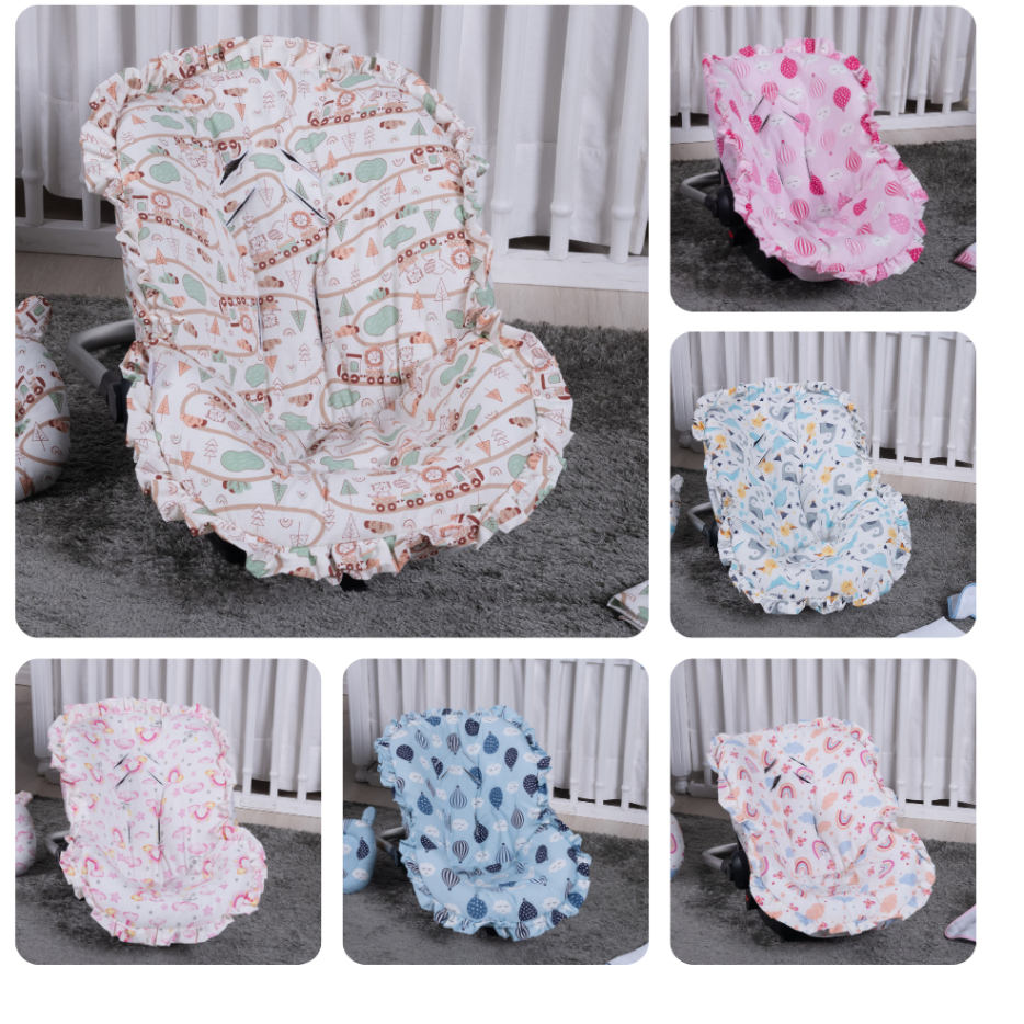 Capa Para Bebê Conforto Super Macia Universal 100% Algodão em Oferta na Shopee