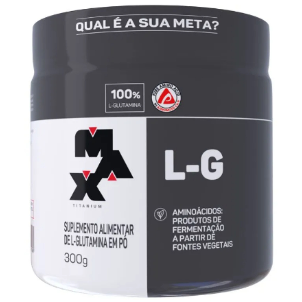 L-Glutamina 300g - Max Titanium