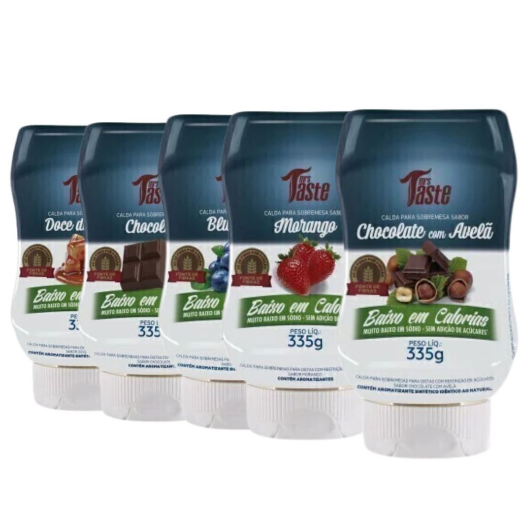 Calda Para Sobremesa - 335g - Mrs Taste em Oferta na Shopee