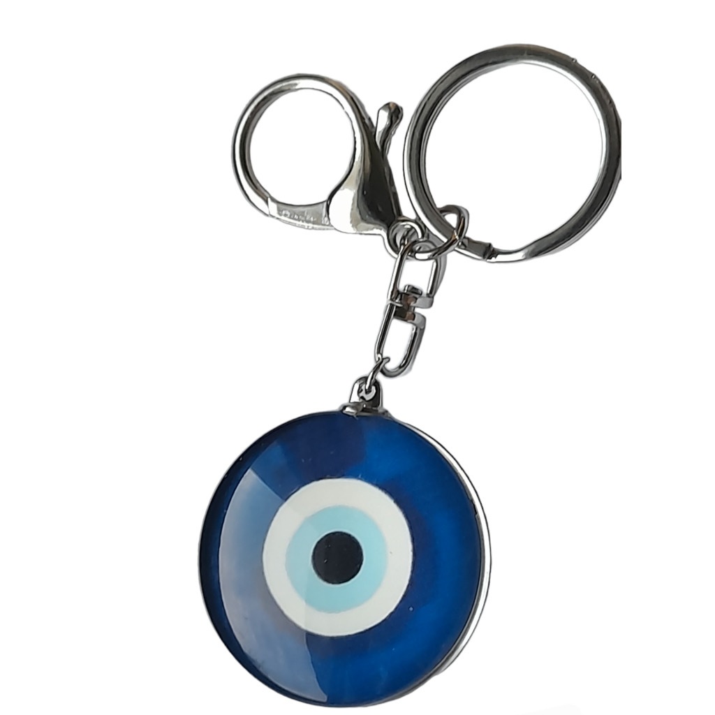 chaveiro olho grego amuleto pingente contra mão olhada em Oferta na Shopee