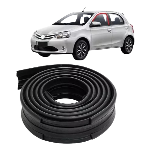 Borracha Vidro Canaleta Porta Dianteira Etios Após 2013 em Oferta na Shopee
