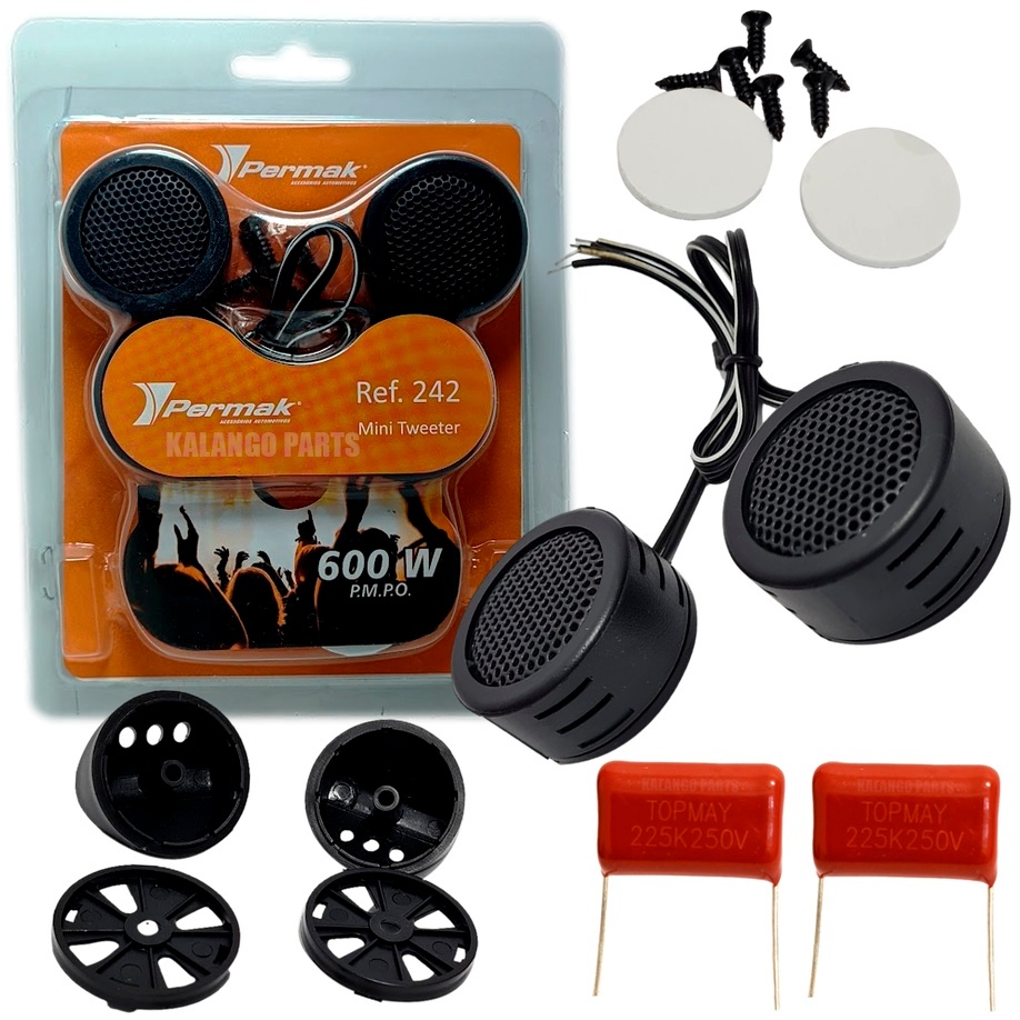 Kit Mini Tuiter 160W Par + 2 Capacitor 2,2UF X 250V Top Som Automotivo