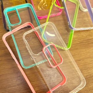 Capa Case Transparente 3 em 1 Samsung Galaxy A04/A04S/A05/A05S/A14/A13 5G/A13 4G/A15/A12/M12 Capinha Protetora Silicone Aveludada anti-impacto em Oferta na Shopee