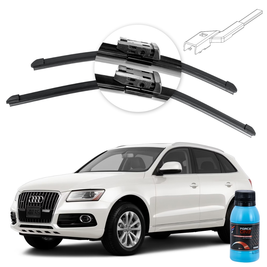Palheta Limpador de Parabrisa Audi Q5 ano 12 a 14 Especifica