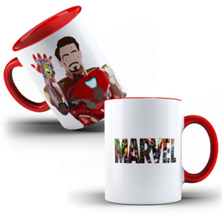 Caneca de Porcelana Homem de Ferro Marvel em Oferta na Shopee