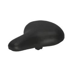 Selim Banco Bike Sueco 02 Molas PU Com carrinho Preto Confortavel MTB