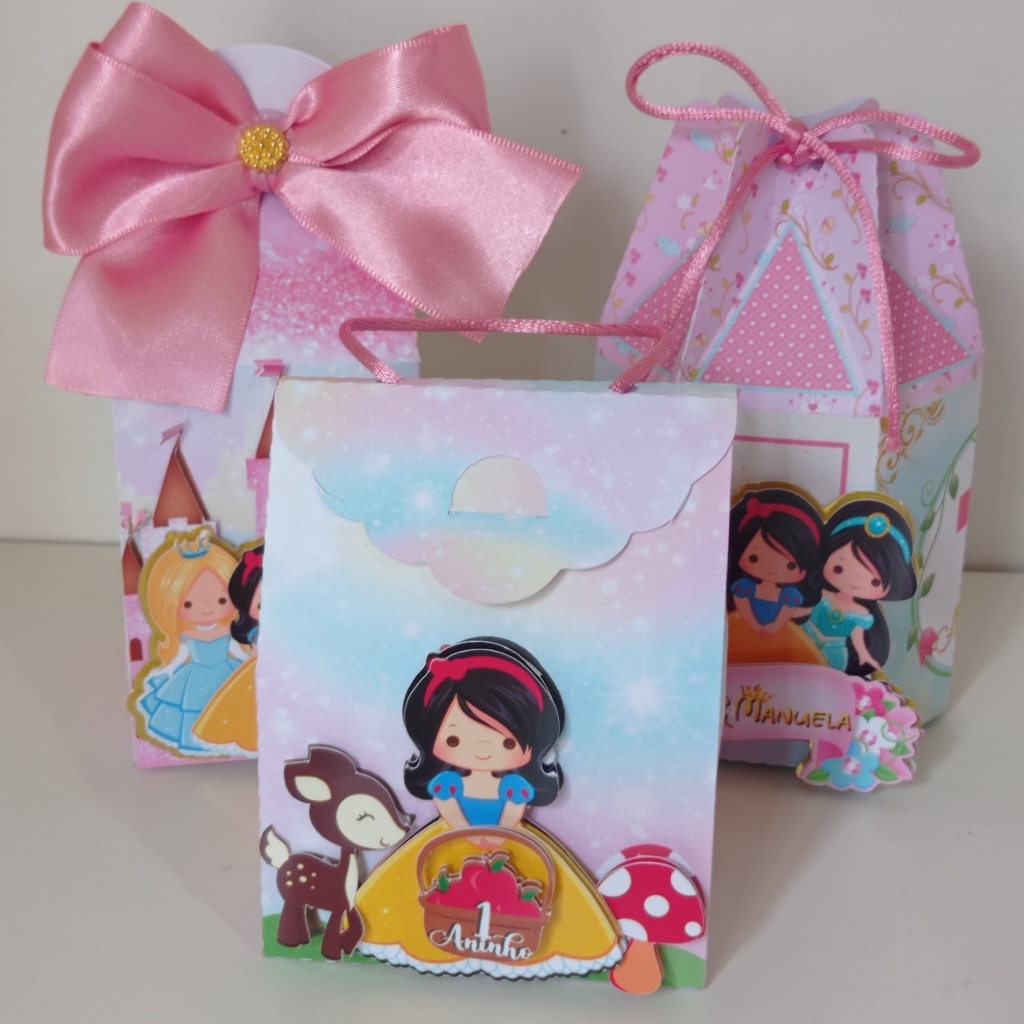Kit festa Princesas cute / Personalizados / Lembrancinhas / Festa Infantil / Aniversário