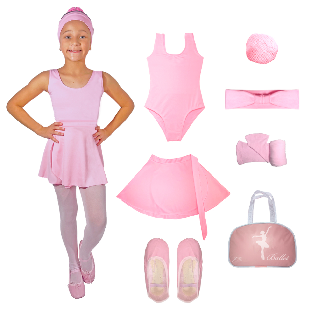 Kit Meus Primeiros Passos Ballet Completo em Oferta na Shopee