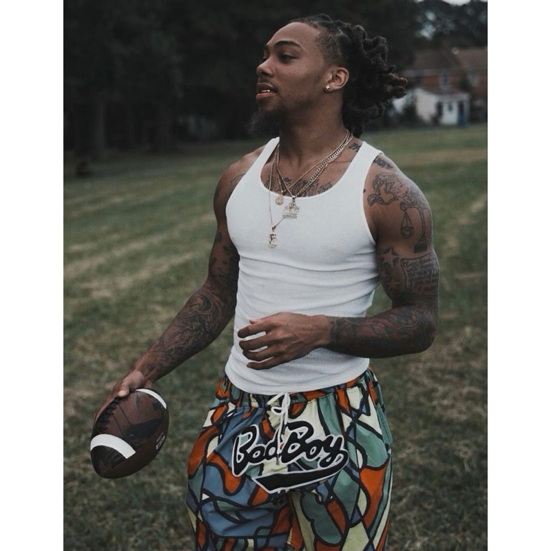 Regata Masculina Canelada estilo Americana HIP HOP em Oferta na Shopee