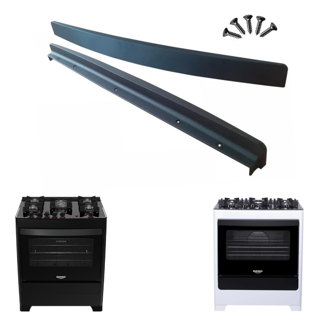 PUXADOR FORNO FOGÃO DAKO SUPREME GLASS 5 BOCAS + PARAFUSOS ORIGINAIS PRONTA ENTREGA PROMOÇÃO