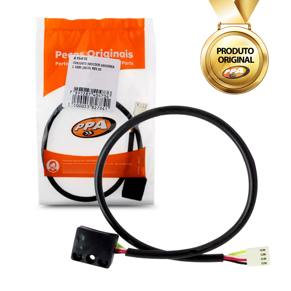 Encoder Motor Portão Ppa Fim De Curso Digital Universal 38cm em Oferta na Shopee