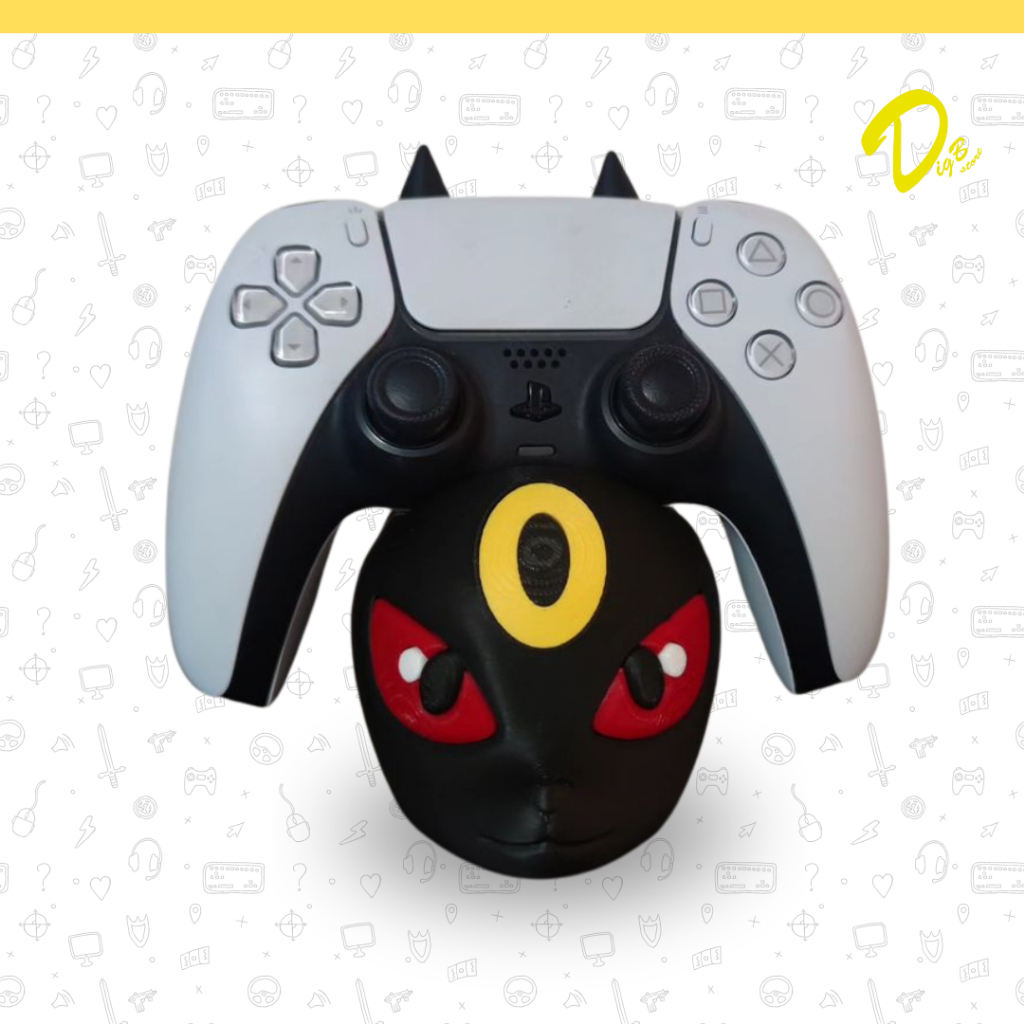 Suporte de Controle Videogame Umbreon Pokemon para Playstation XBOX Decoração Organizador