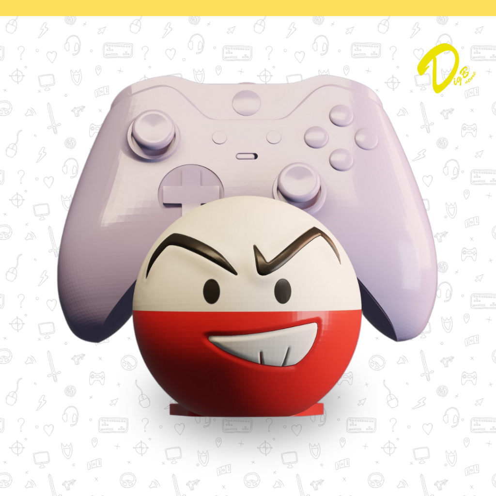 Suporte de Controle Videogame Electrode Pokemon Playstation Xbox Decoração Organizador Presente