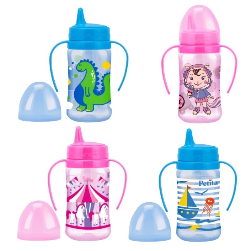 Copo de Treinamento com Alça e Tampa 270ml