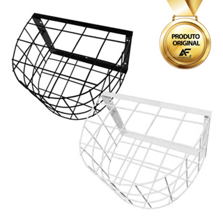 Grade De Proteção Gaiola Para Câmeras De Segurança Cftv Cor Branco/Preto em Oferta na Shopee