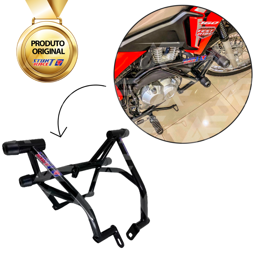 Stunt Race Protetor Motor Street Cage Nxr Bros160 Stunt Race