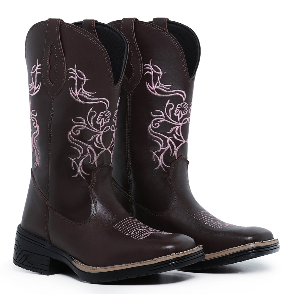 Bota Texana Rosa Bebê: Onde Comprar | BuscaProdutos