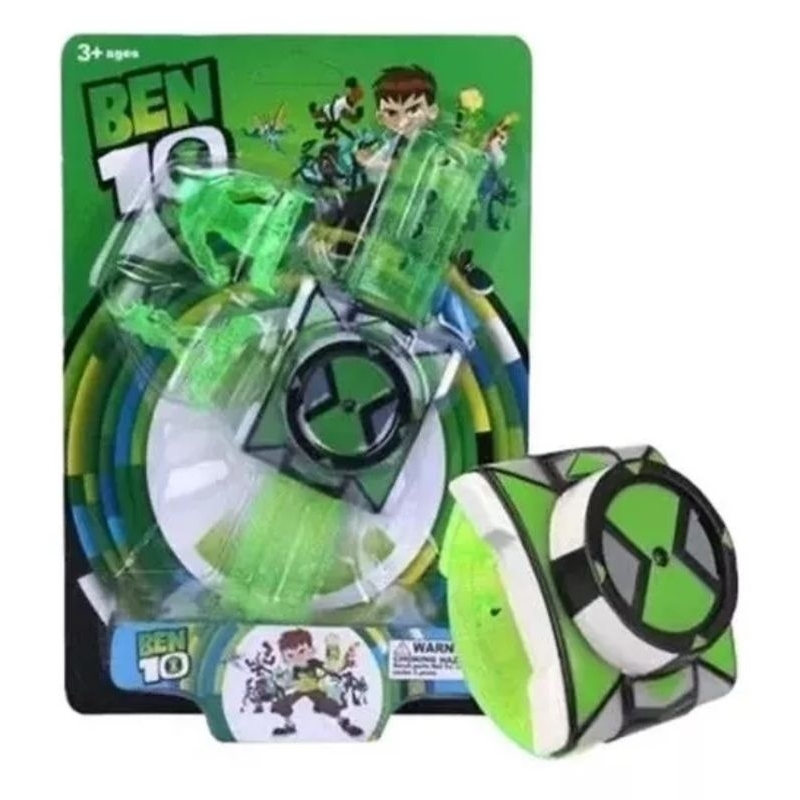 Relógio ben 10 interativo Omnitrix com som. em Oferta na Shopee