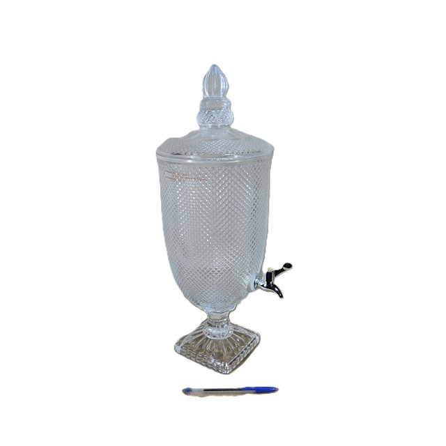 Suqueira Cristal Bico De Jaca 4,4 Litros 52x24x20cm Peso 5kg