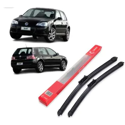 Par Palheta Limpador Parabrisa Golf 2008 2009 2010 2011 2012 2013 2014 Original Silicone