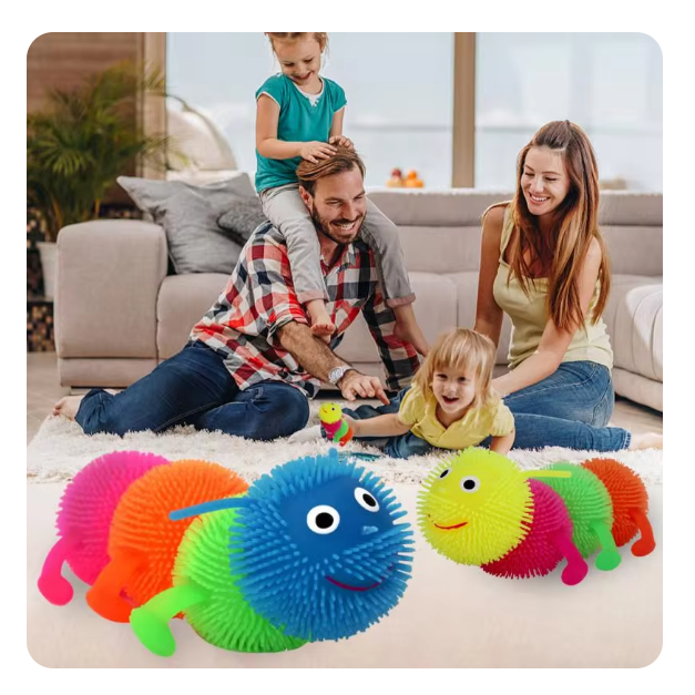 KIT 10 Pop It Centópeia Squishies Fidget Toy Estica E Solta Anti Stress