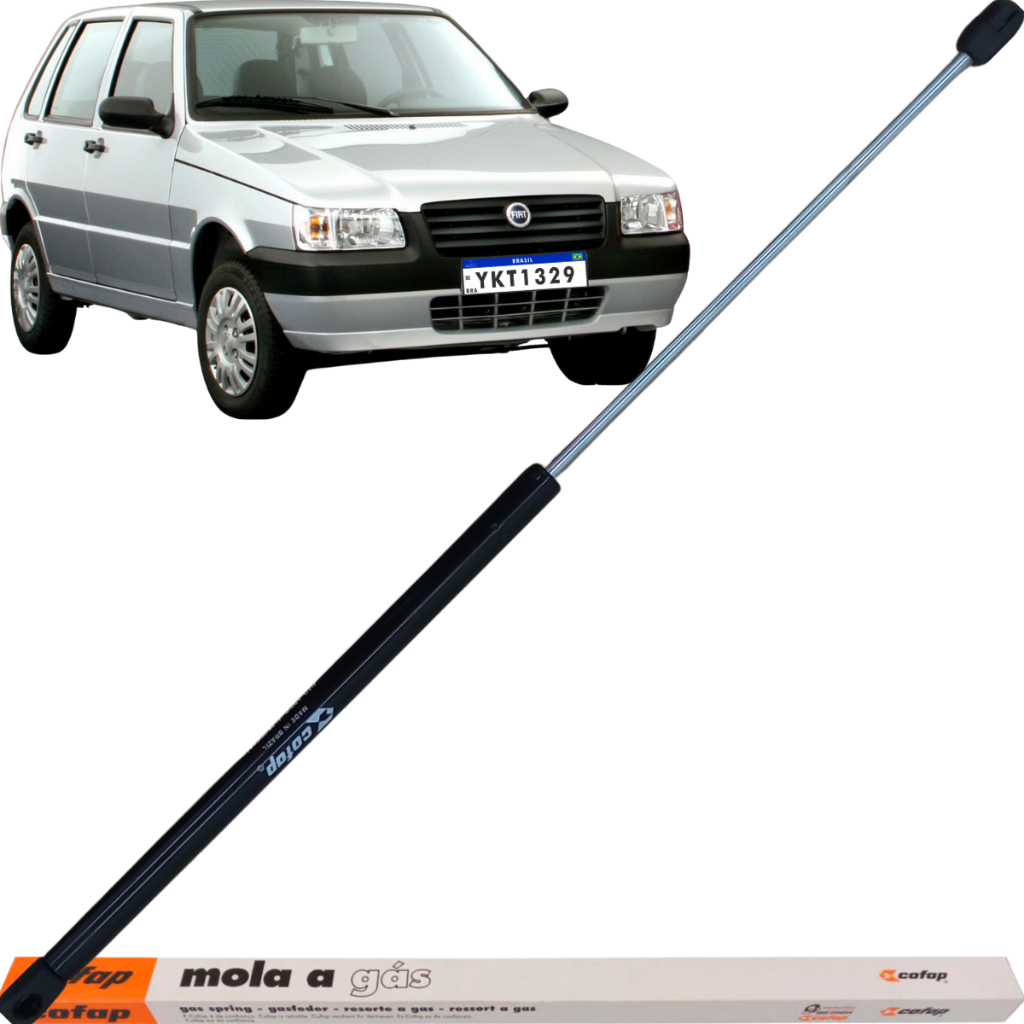 Amortecedor Tampa Traseira Mala Cofap Uno Mille 2004 a 2013 em Oferta na Shopee