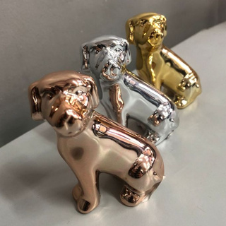 Enfeite decorativo CACHORRO SENTADO 8X6CM - HD52938 em Oferta na Shopee