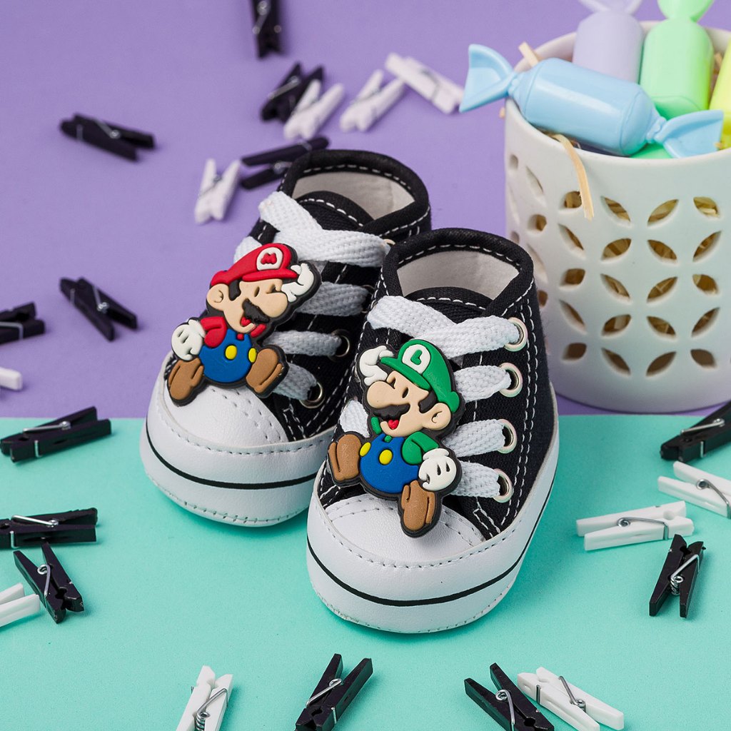 Tênis Star Preto Bebê Sapatinho Masculino Recém Nascido Confortável Menino Reborn Baby Lindo em Oferta na Shopee