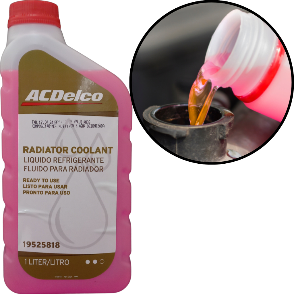 1L Aditivo Radiador Anti Fervura Pronto Uso ACDelco 19525818