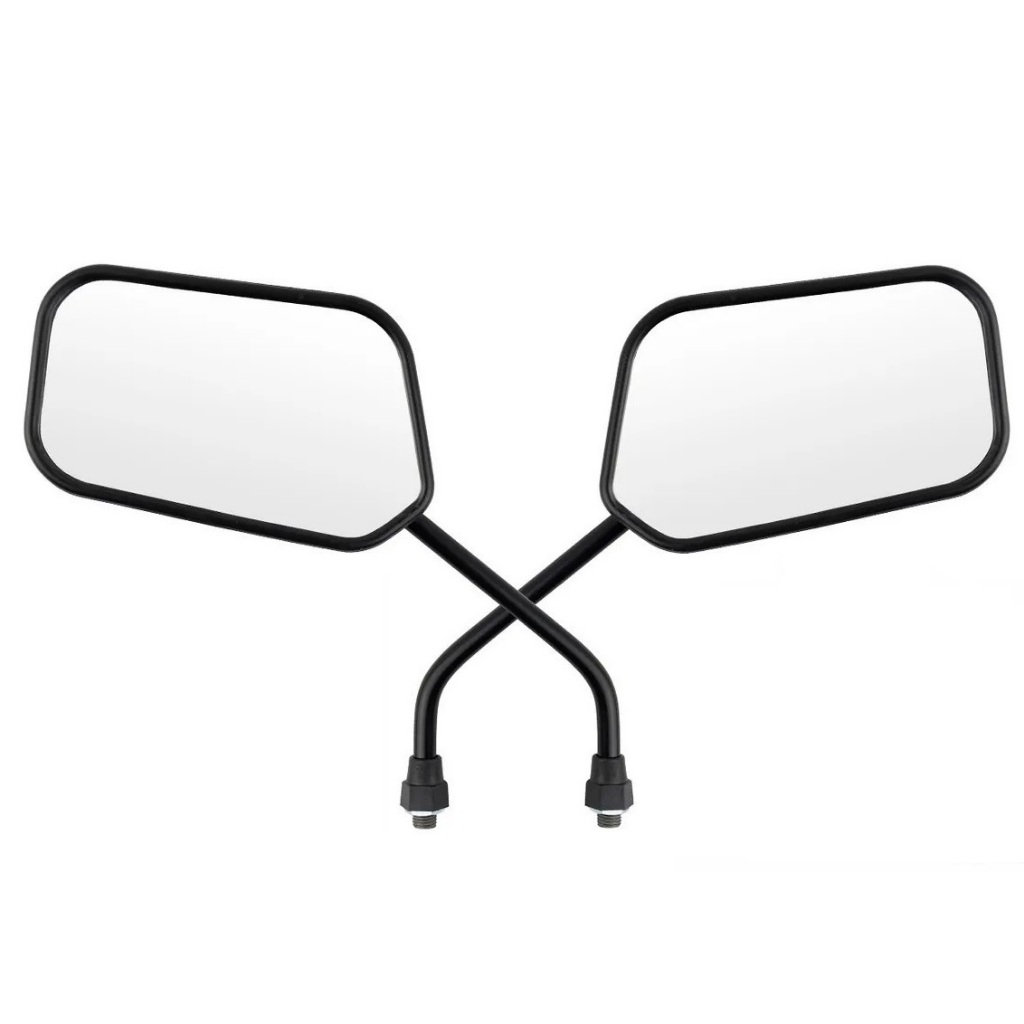 Retrovisor Renascença P/ Cg 150 / Titan 125 99 (par) — imagem 2 de 2