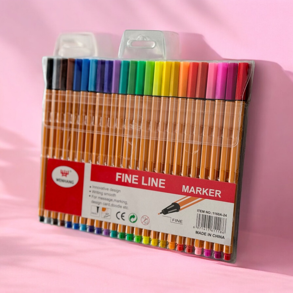 Caneta Hidrografica Ponta Fina 12 Cores: Onde Comprar | BuscaProdutos