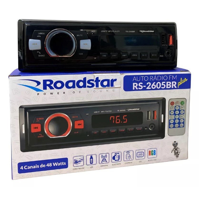 Auto Rádio Roadstar 2605br: Onde Comprar | BuscaProdutos