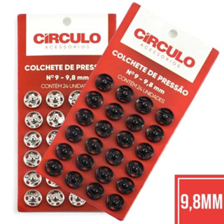 Colchete de Pressão Nº 09 - 24 Unidades em Oferta na Shopee
