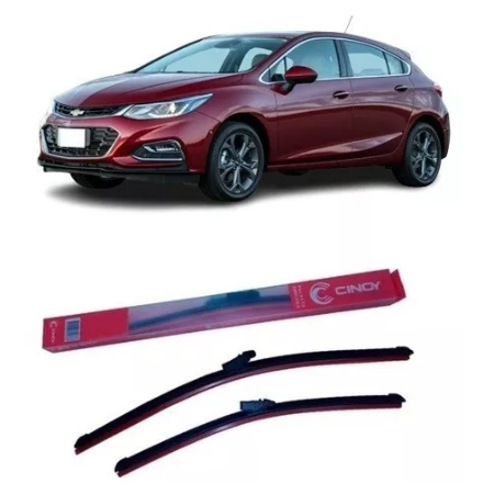 Par Palheta Limpador Parabrisa Focus 2014 2015 2016 2017 2018 2019 Cruze 2017 a 2024 Cinoy Original