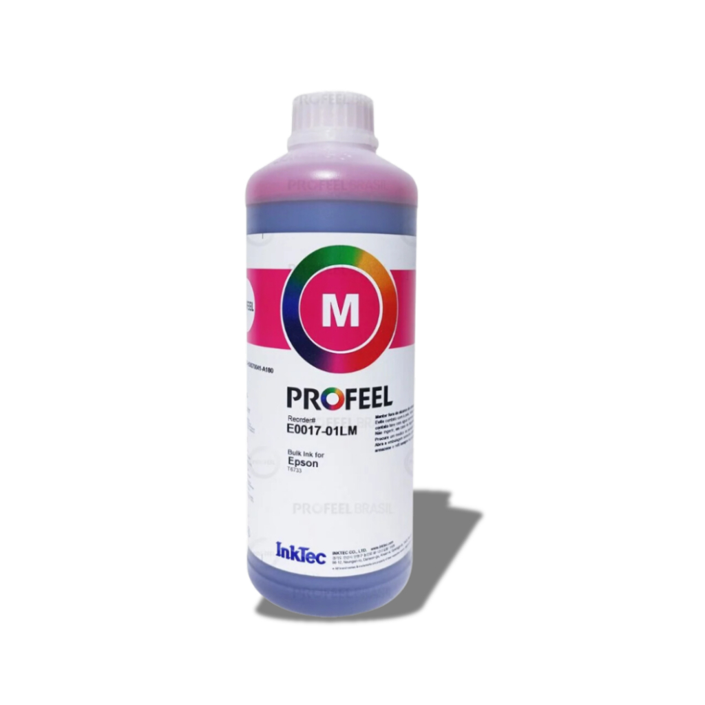 TINTA CORANTE COMPATIVEL COM EPSON E0017 L800 L801 L805 L810 L850 L1800 (1L) MGTA PROFEEL 89