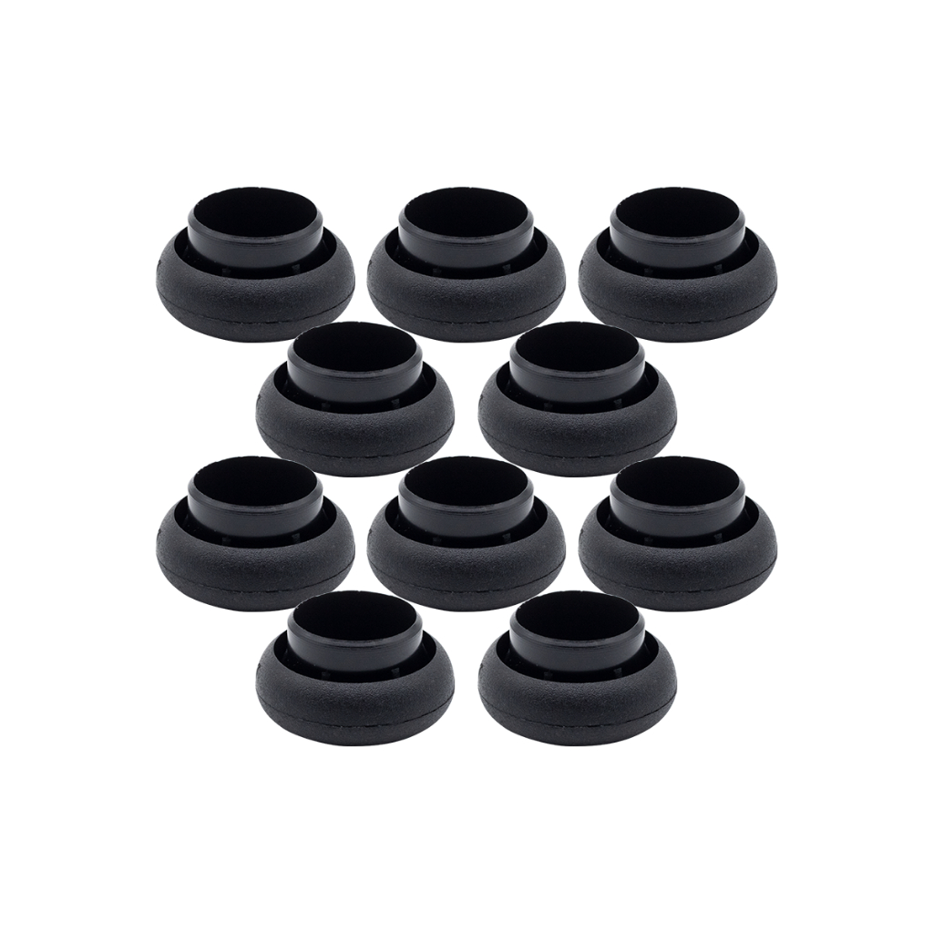Kit 50 Ponteiras Bola Para Pé Cadeira Moveis Redondo 1 Pol