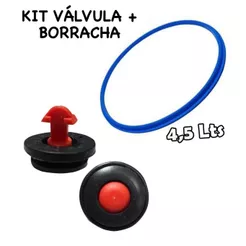 Kit Borracha Panela De Pressão 4,5L + Válvula De Segurança