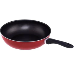 Frigideira Wok Antiaderente Funda C/ 5 Camadas Antiaderente Tamanho 26