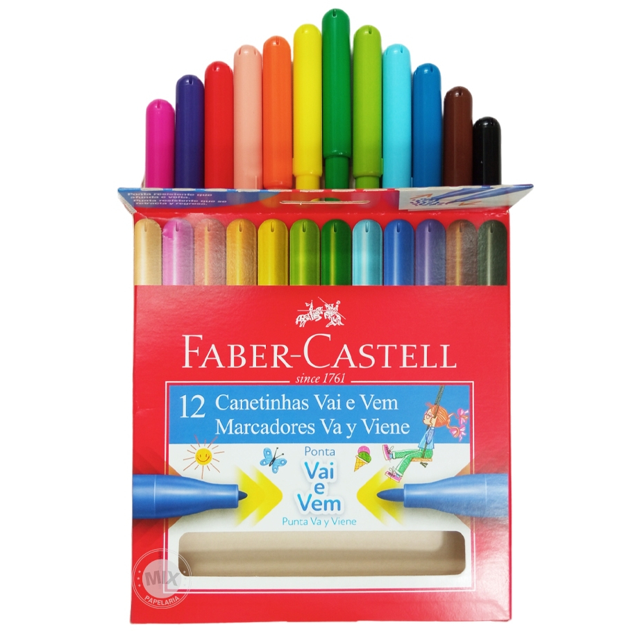 Canetinha da Faber Castell de 12 Cores: Onde Comprar | BuscaProdutos