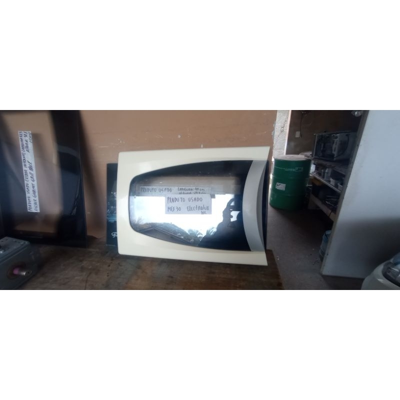 Vidro para Porta Microondas Electrolux 20 Litros MEF30 (LER DESCRIÇÃO)